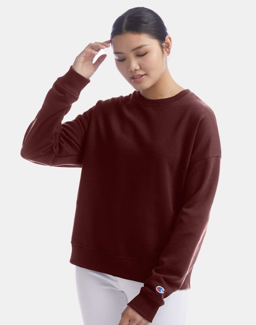 Champion Sudaderas de cuello redondo de Mujer - Unidades en la caja 24 - Precio unitario $20.86 usd.
