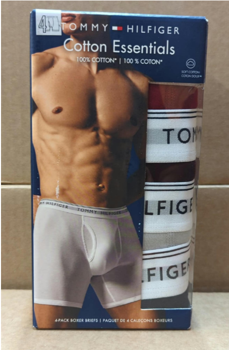 Tommy Hilfiger Boxer de Hombre - Caja de 48 Paquetes –  Precio $28.75 c/pq.