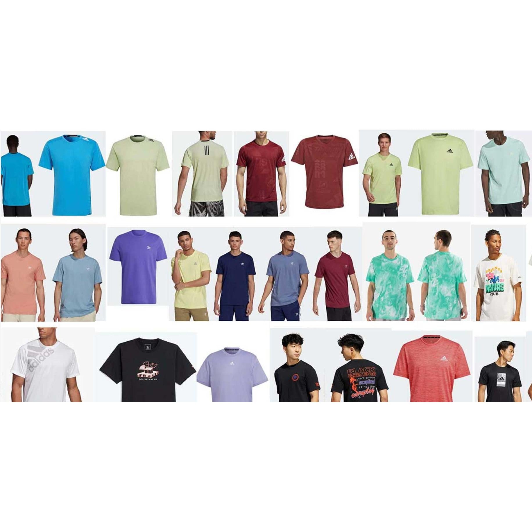 Camisetas Adidas Hombre Originales - Caja Mayoreo 24 Unidades Precio unitario $13.98