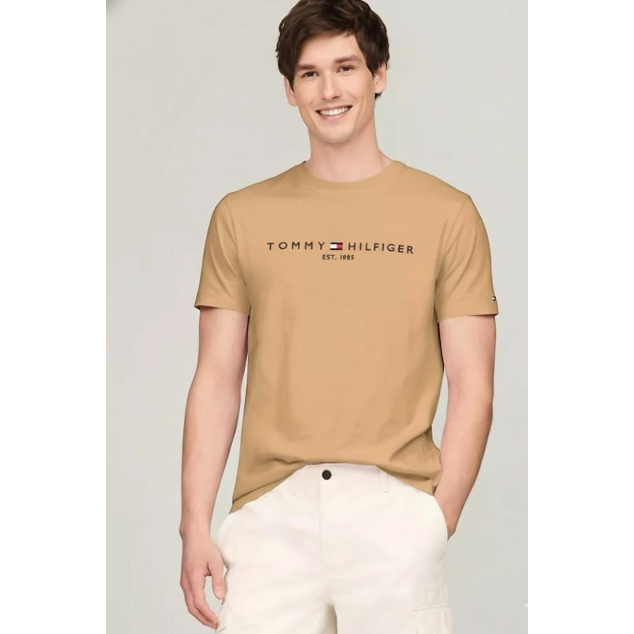 Tommy Hilfiger Camisetas de Hombre Tallas Grandes - – Caja 24 Unidades – Colores Mixtos – $14.50 c/u