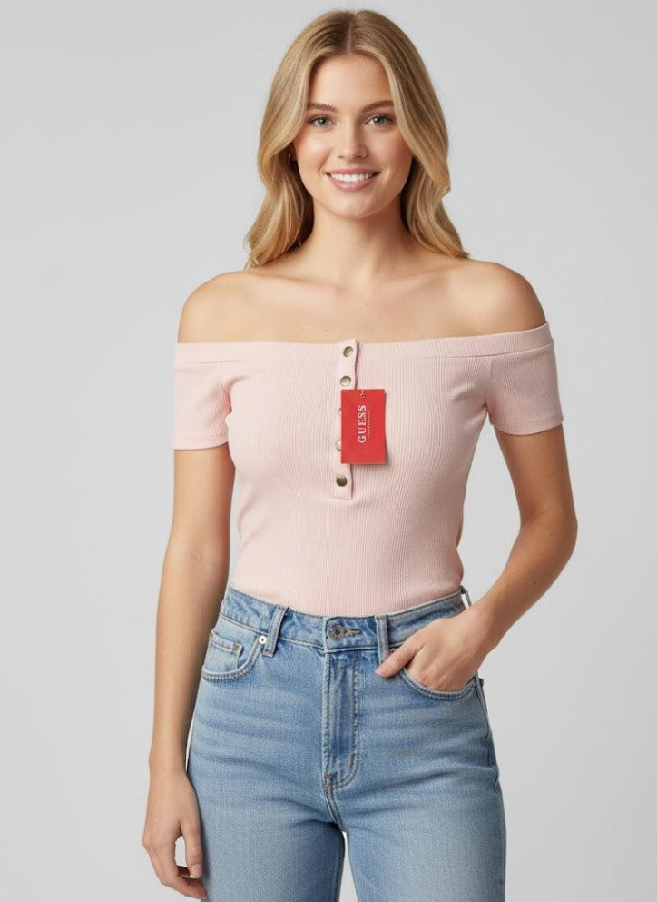 Blusas Guess Mujer Originales - Caja Mayoreo 24 Unidades Precio unitario $13.00