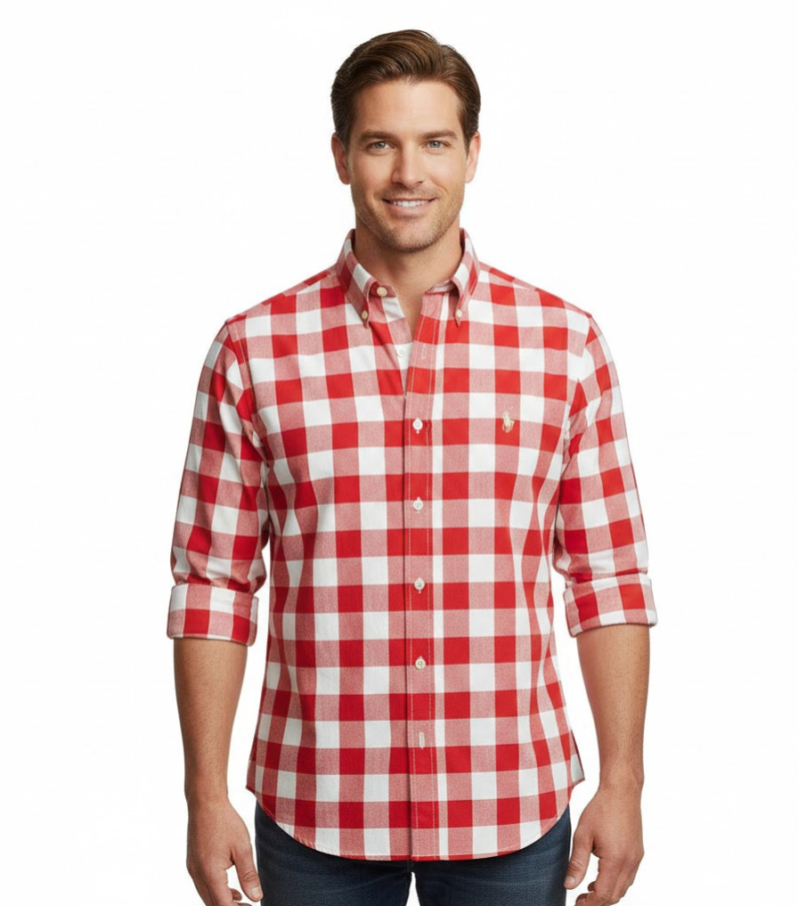Polo Ralph Lauren Camisas Hombre – Caja 24 Unidades – Colores Mixtos – $37.50 c/u