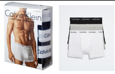 Calvin Klein Boxer de Hombre - Caja de 36 Paquetes– Colores Mixtos – $20.00 c/u