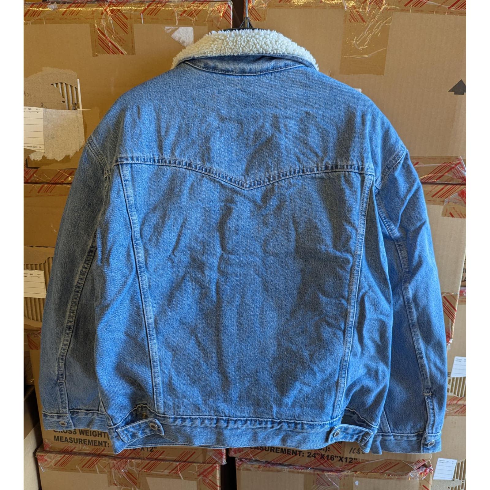 Levi’s Jacket SilverTab Trucker Sherpa para Hombre Caja 24 Unidades Precio Unitario $41.50