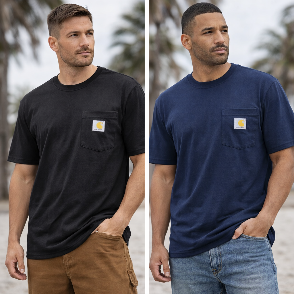 Camisetas Carhartt Hombre Originales - Caja Mayoreo 36 Unidades Precio unitario $12.45