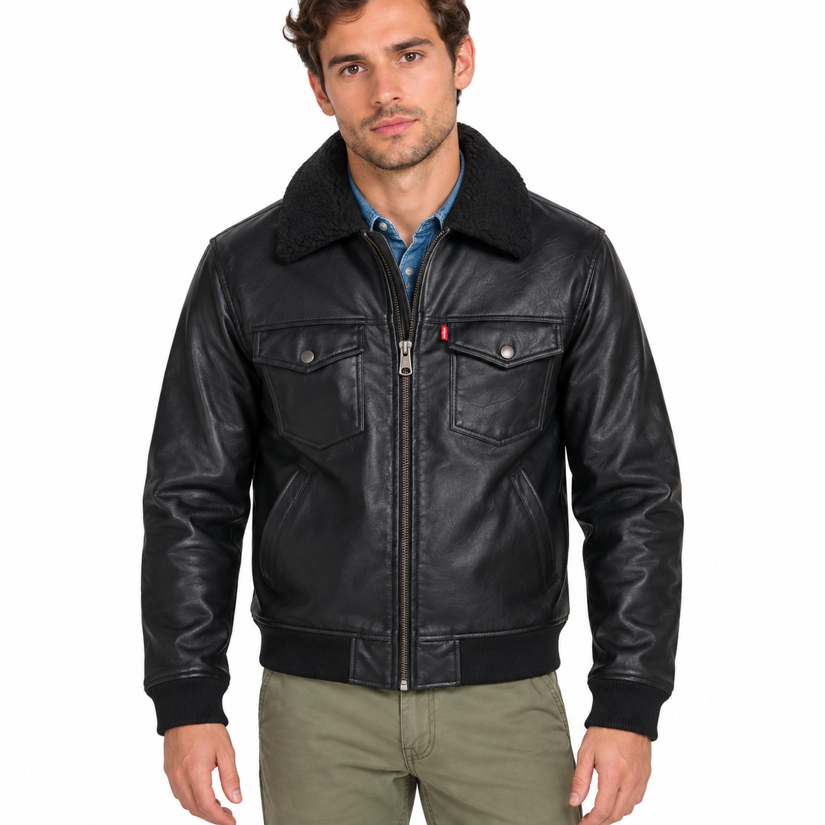 Levi's  Chaquetas de hombre estilo camionero - Caja de 24 unidades - Precio $76.00 c/u