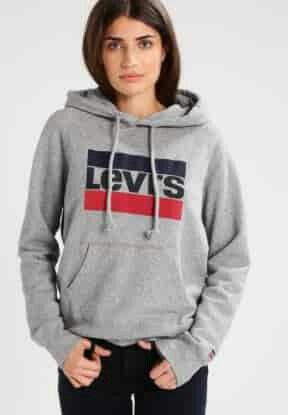 Sudaderas Hoodies Levis para Mujer al por Mayor
