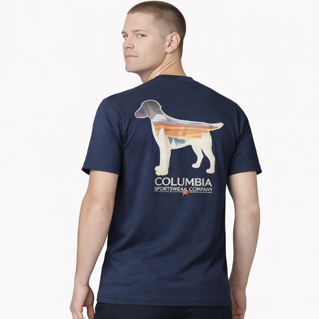 Camiseta Columbia Hombre Originales - Caja Mayoreo 24 Unidades Precio unitario $14.50