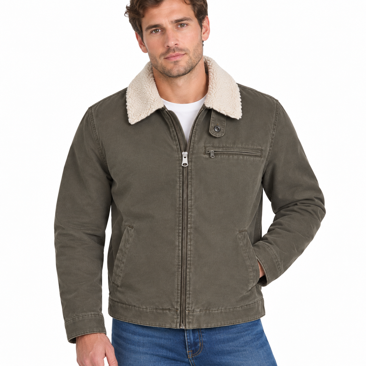 Levi's Chaquetas de Hombre con sherpa - Caja de 24 unidades - Precio $69.00 c/u