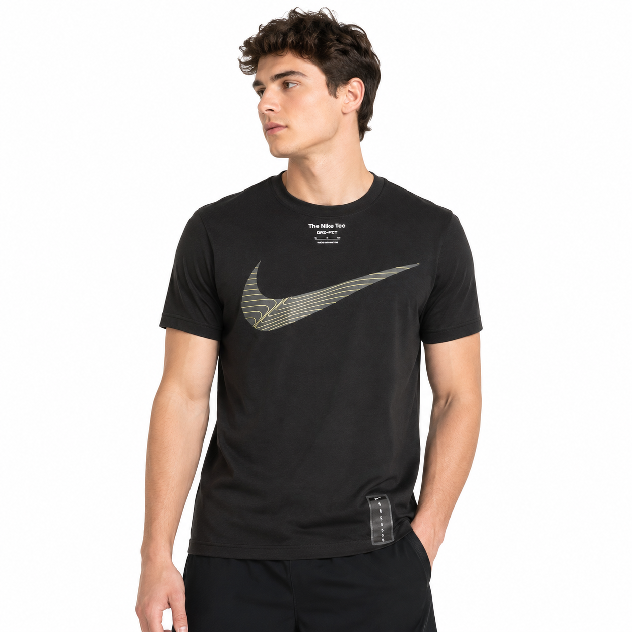 Nike Camisetas Hombre Logo Estampado – Caja 24 Unidades – Colores Mixtos – $14.75 c/u