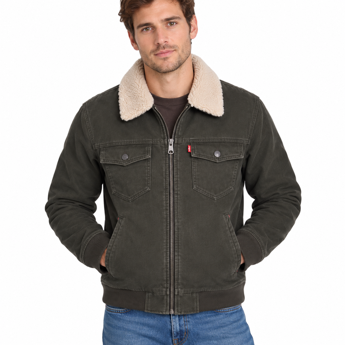 Levi's Chaquetas de Hombre con sherpa - Caja de 24 unidades - Precio $69.00 c/u