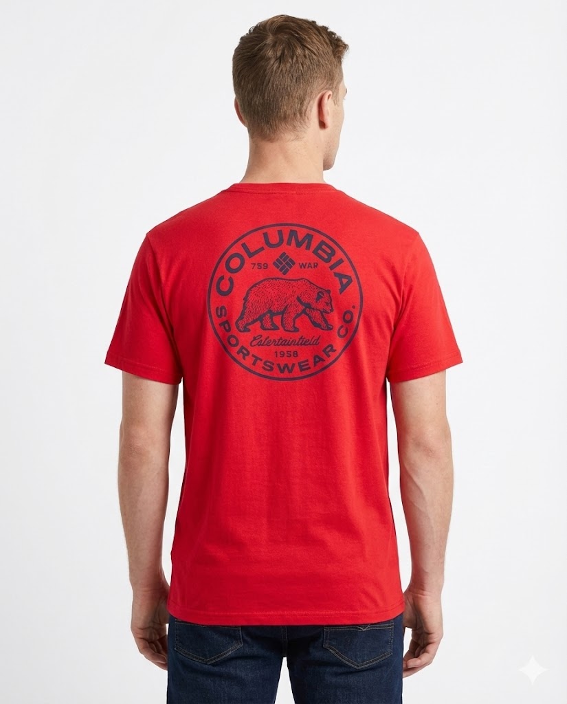 Camiseta Columbia Hombre Originales - Caja Mayoreo 24 Unidades Precio unitario $14.50